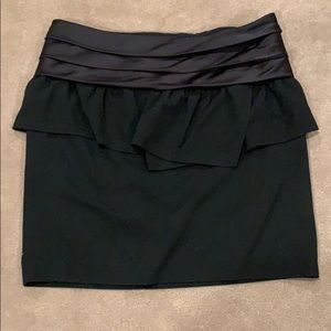 Michael Kors black ruffle skirt
